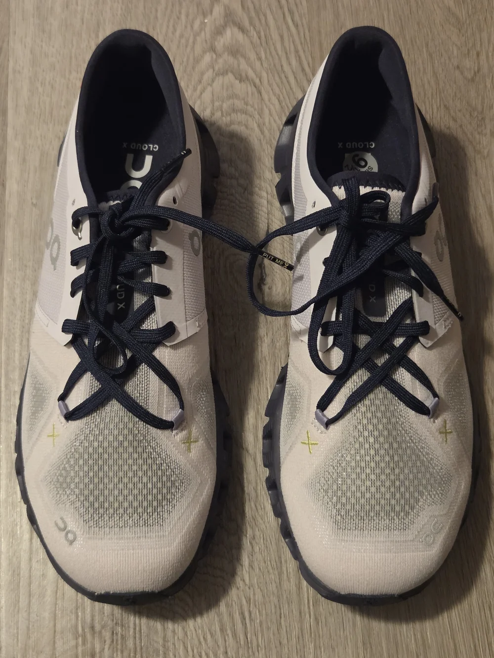 On Women's Cloud X 3 Sneakers, Orchid/Iron, 9.5 US